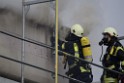 Dachstuhlbrand Koeln Poll Geislarerstr P349